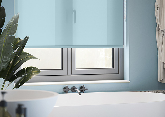 Roma (FR), Breeze Blue - Twist&Fit Roller Blind - Image 5